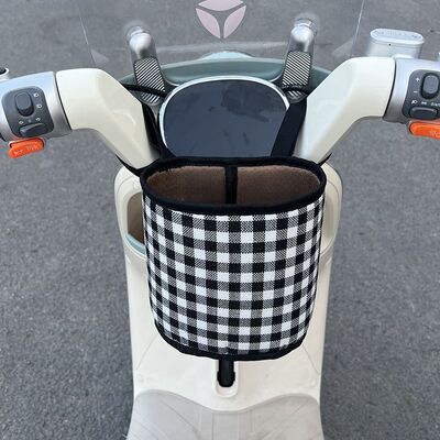 电动车三轮车通用加厚挂包前置储物收纳布袋