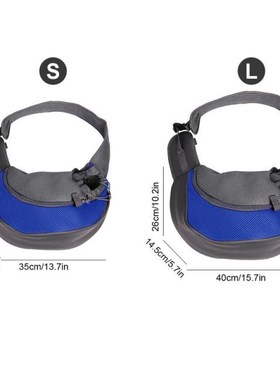 Breathable Slings Dog Carrier Comfort Shoulder Bag WOutdoor