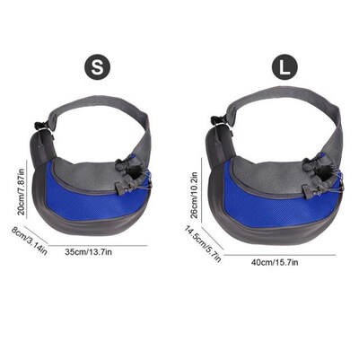 Breathable Slings Dog Carrier Comfort Shoulder Bag WOutdoor