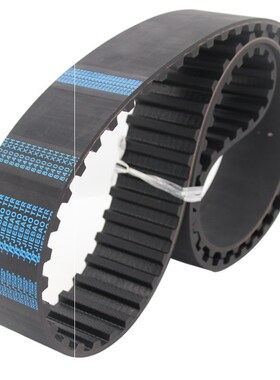 方齿型皮带同步带1348XH 154齿梯形齿轮工业传动带V传送带同步橡