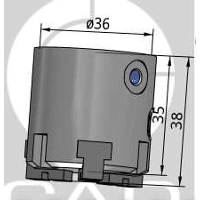 /爪20mhs340smc80dj/u -32卡盘夹/二四25气动抓气缸/手指5063///1