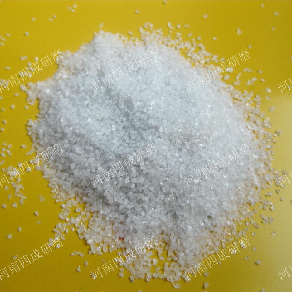 工厂现货喷砂风力发电筒体用白刚玉20目金刚砂F20#目