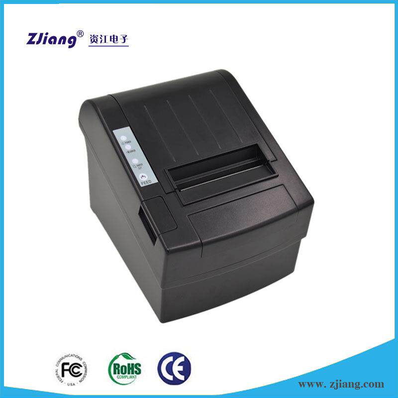 资江ZJ-8220厨房防油烟防尘防水80mm热敏打印机票据打印机