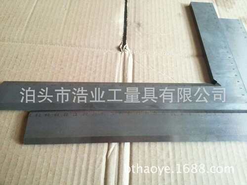 带刻度刀口角尺1000x630刻线90度刀口直角尺600x40030x20