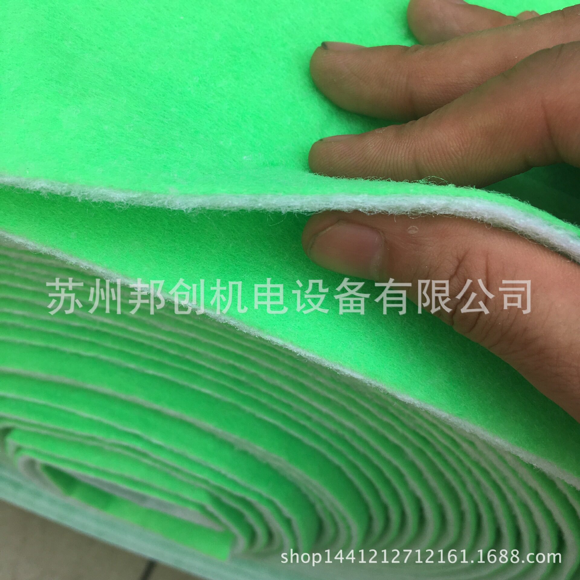 高密度水族箱过滤棉鱼缸过滤棉净化鱼池过滤棉生化棉绿白棉