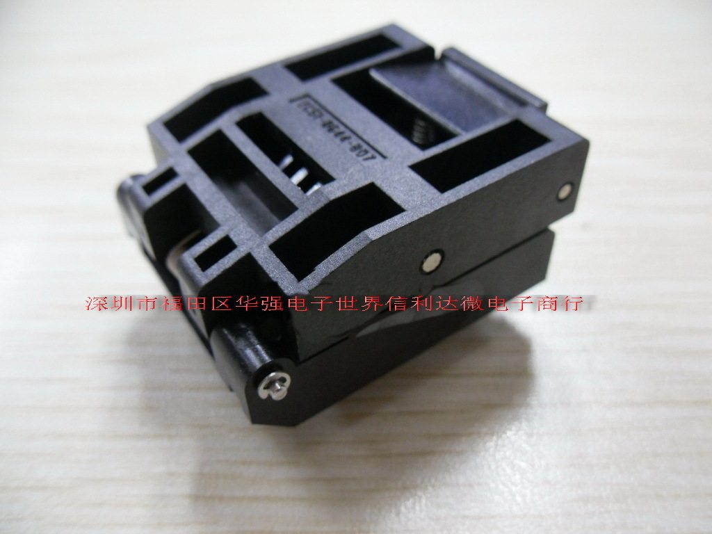 IC烧录座QFP-64 QFP64 0.4MM IC51-0644-1972不带底板