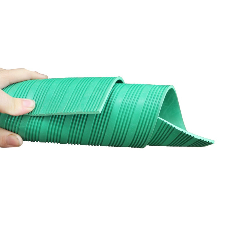 中宝电工绝缘胶板绿色红色条纹防滑10KV5mm35kV10MM配电室机房