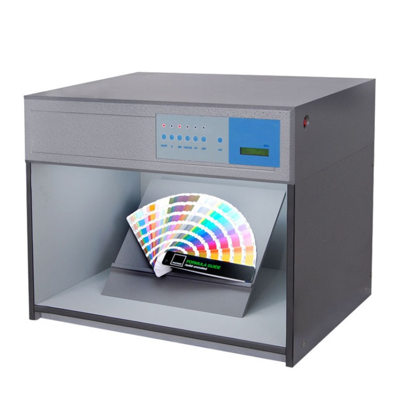 直销鞋材专用五光源标准对色灯箱标准光源对色灯箱D65太阳灯管