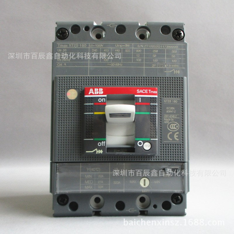 现货ABB塑壳断路器XT1N160 TMD 25-450 3p XT1N160 TMD32-450 3p