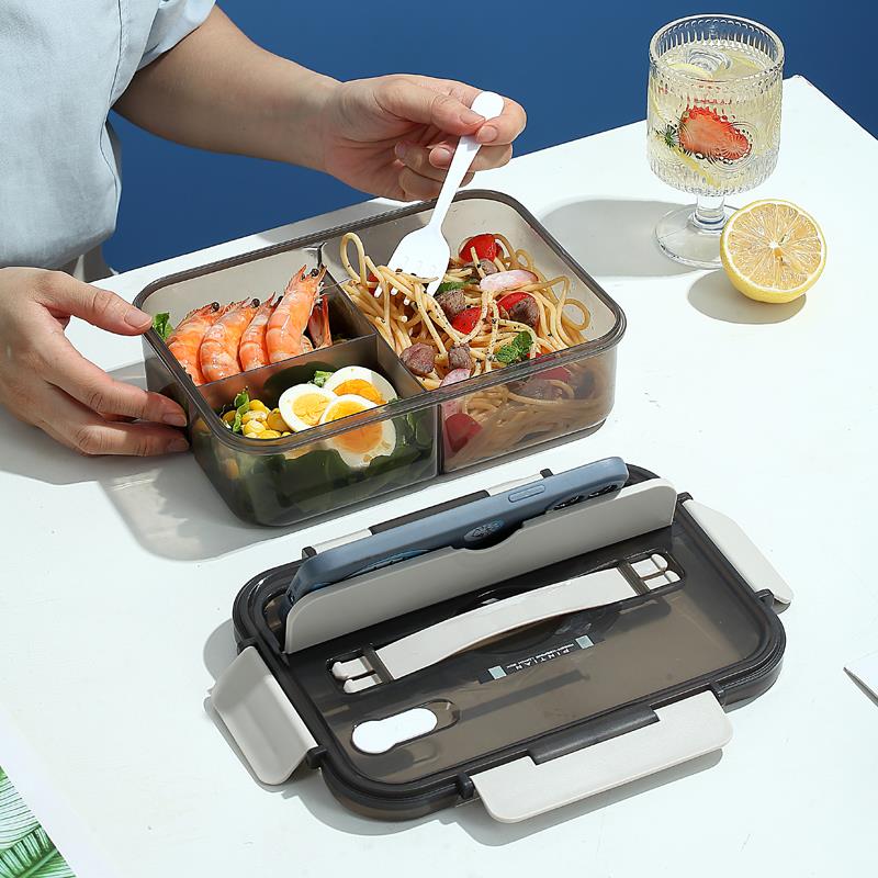 手提式新款大容量多格饭盒初中高中学生打饭神器上班族带饭便当盒