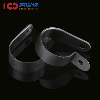 R型理线器/U形线夹/电线网线走线神器固定线卡子UC形塑料定位卡扣