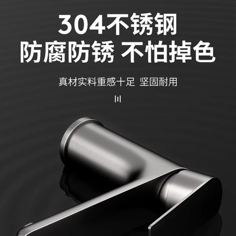 KMSH冷热头加厚防漏耐腐蚀洗脸盆电镀台盆单孔浴室柜面盆龙头