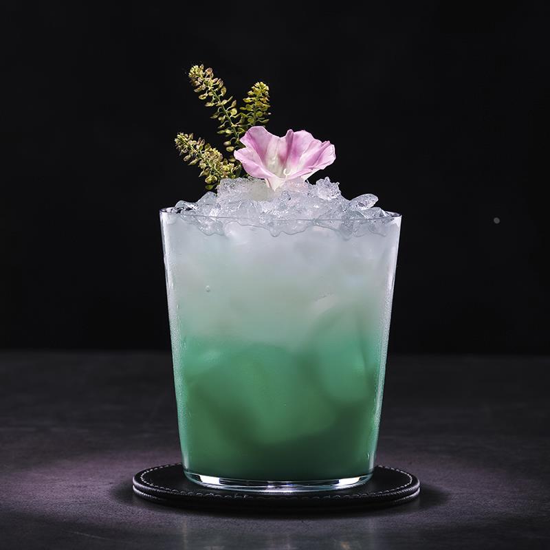 WK5802 CRISON无铅水晶玻璃超薄威士忌冰球酒杯ins风日式鸡尾酒杯