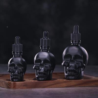 酒吧传奇 磨砂骷髅苦精瓶 苦药酒滴管 BITTER BOTTLE 30/60/120ml
