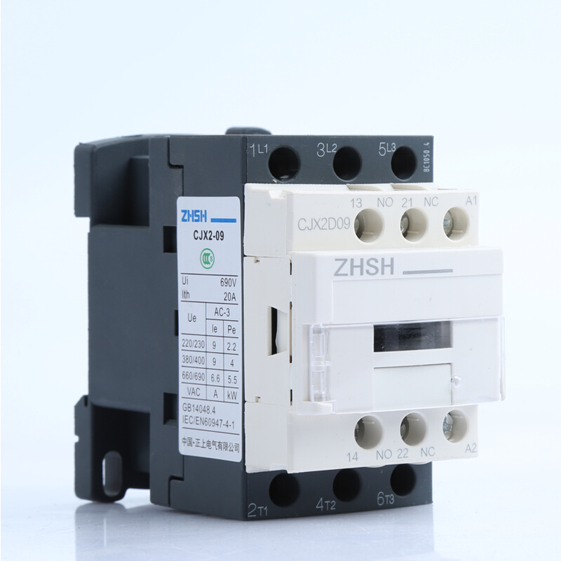 交流接触器CJX2-0910 1210 1810 2510 3210 220v单相三相380v 24V