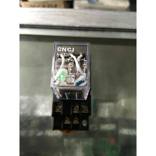 银触点带灯小型电磁继电器中间一套JQX-13F HH53P（MY3NJ）11脚
