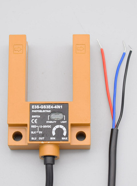 电梯平层开关替代汇通平层感应器 E3S-GS3E4 槽型开关东海YG-1