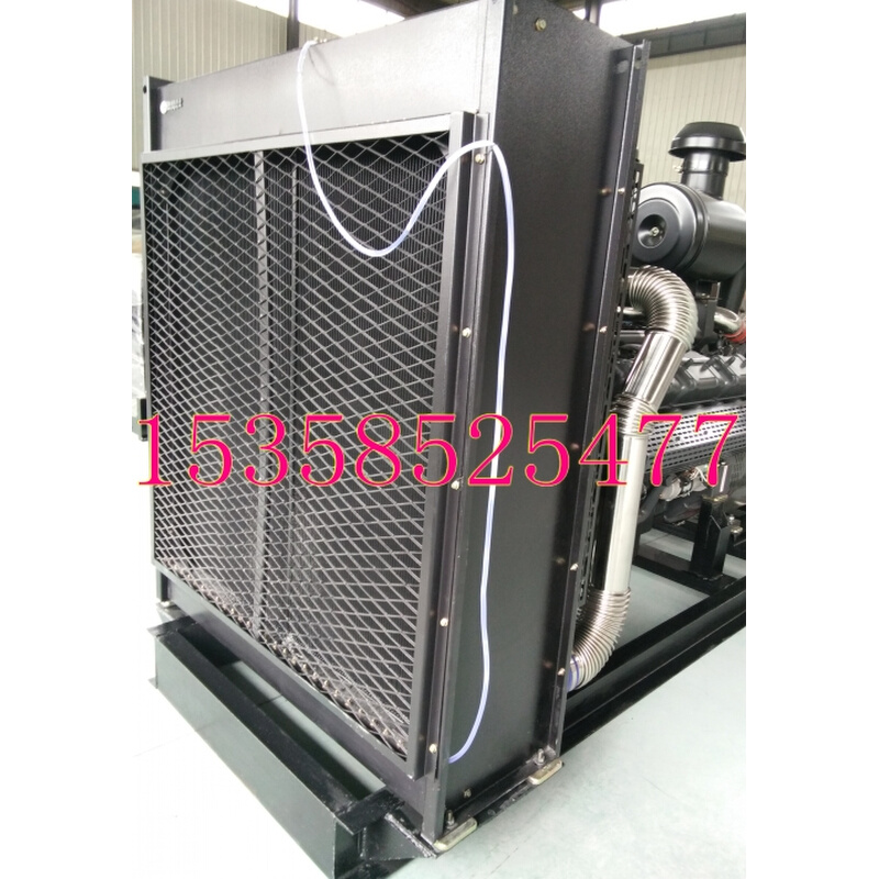 500 550KW千瓦上柴股份 SC27G830D2柴油发电机水箱 散热器总成