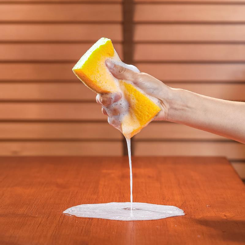 酒吧传奇CRISON木浆棉纤维杯刷清洁海绵调酒台面清洁擦厨房百洁布