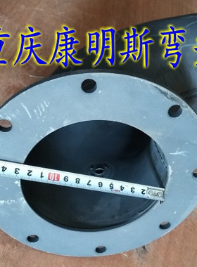 250KW康明发电机NTA855增压器排气口连接管 弯头 卡箍