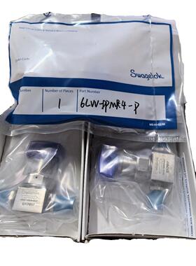 美国Swagelok手动隔膜阀6LVV-DPMR4-P隔膜密封阀1/4VCR外螺纹接头