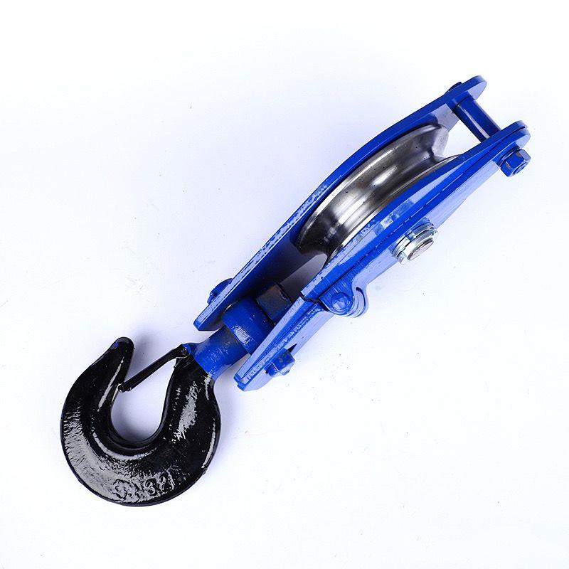 德国进口国标重型带轴承吊运定滑轮组手动省力起重滑车钢丝绳滑轮