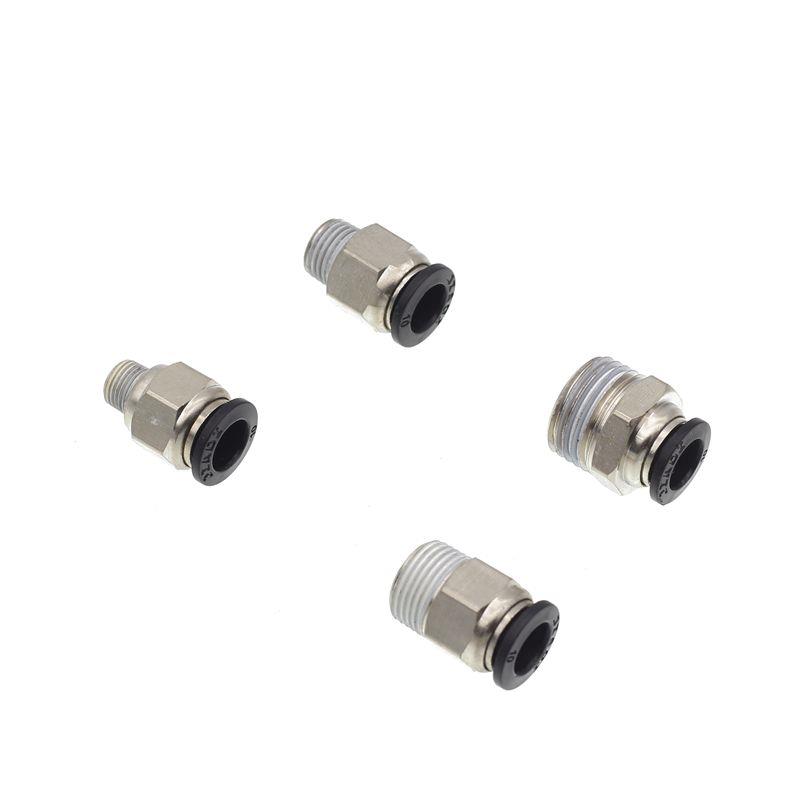 JPC螺纹直通/ 气动快速接头/气动快插气管接头/JPC 4- 6-8-10-12