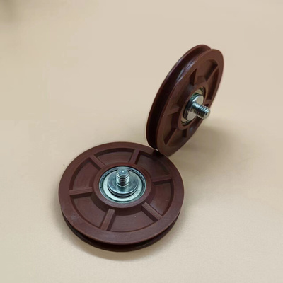 易升门绳轮 重锤钢丝轮 70*8*6001Z 钢丝轮 同步轮适用通力配件