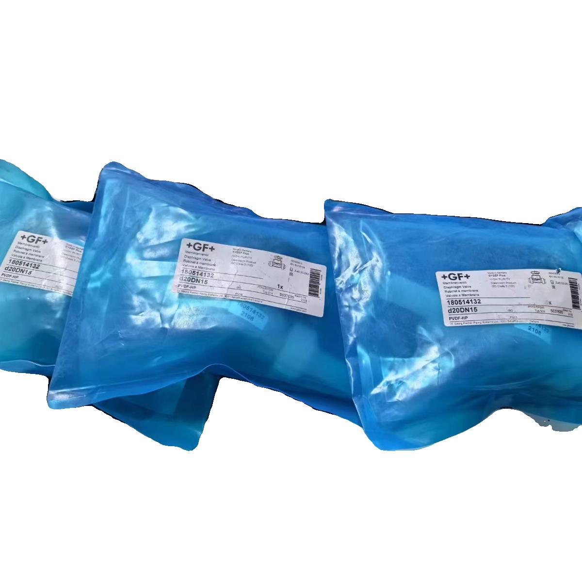 瑞士乔治费歇尔GF+PVDF-HP超纯手动隔膜阀双由令活接式隔膜阀OD20