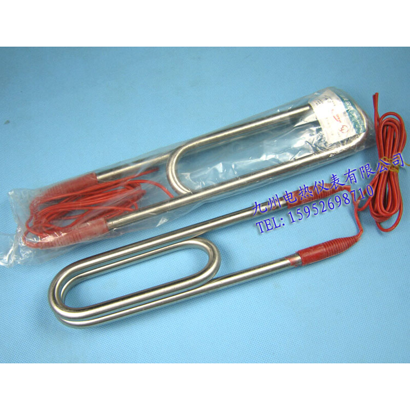 双U型全潜水电热管 防水电加热管 密封加热棒 电热棒 4000W