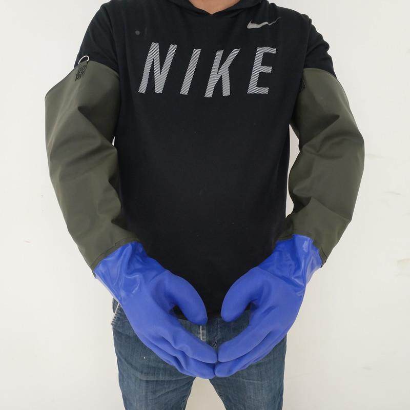 加绒捉鱼手套橡胶防水护袖打渔郎皮围裙防水油酸碱加长厚杀鱼猪用,童装/婴儿装/亲子装,包包,淘宝优惠券,粉丝福利购,淘宝优惠卷