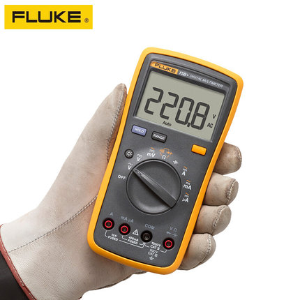 福禄克F15B+ 数字万用表FLUKE 101万用表 高精度FLUKE17B+ F115C