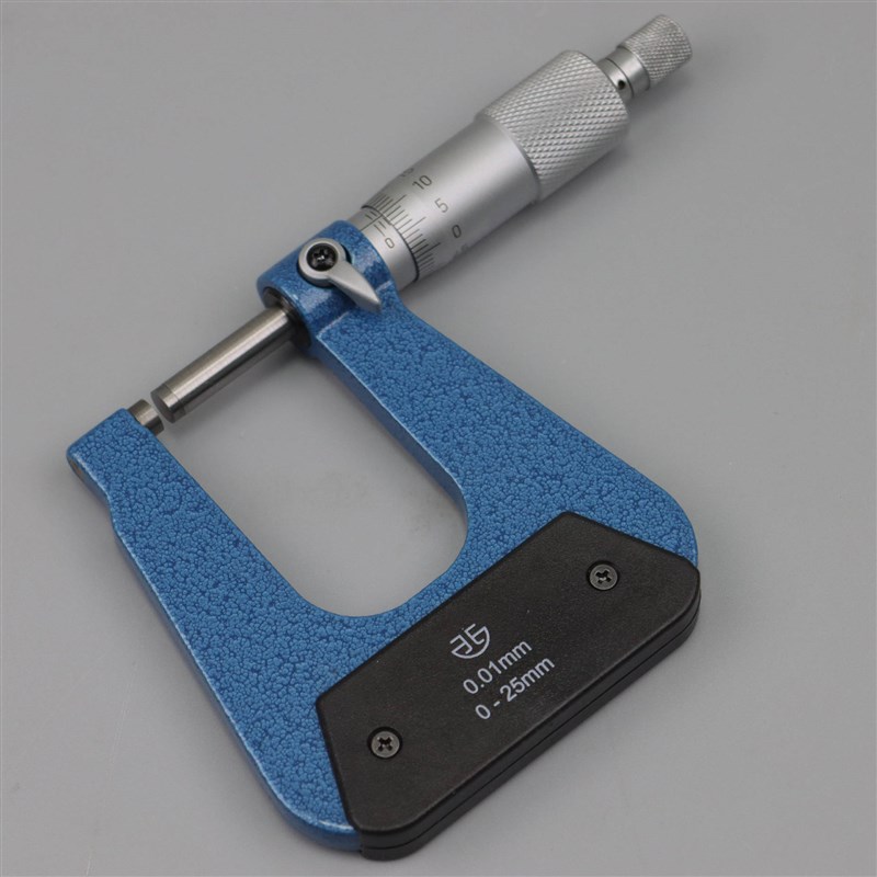 青海量具青量数显电子深弓架千分尺/弓深50-100测板厚0-25mm0.001