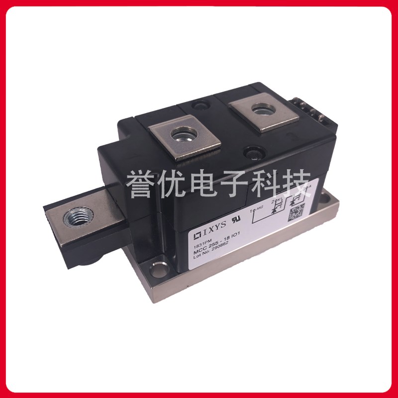艾赛斯可控硅MCC255-14/16/18/20/22IO1/IO2/N1/N2/MDD312晶闸管