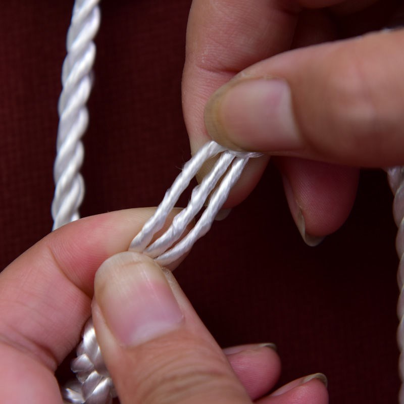 建筑工地安绳网楼梯防护网国标防坠网尼龙网网子攀爬网围网