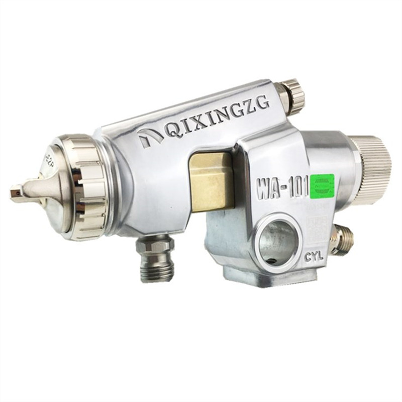 日本进口WA-101喷枪高雾化喷头UV银粉光油包衣机流水线自动喷漆枪