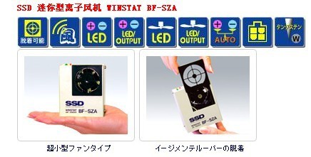 SSD BF-SZA迷你型离子风机/微型风机,超紧凑型/小型离子风机