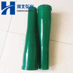 CIFA湿喷机聚氨酯喷头 铁建喷浆机聚醚喷嘴 DN80*6米软管