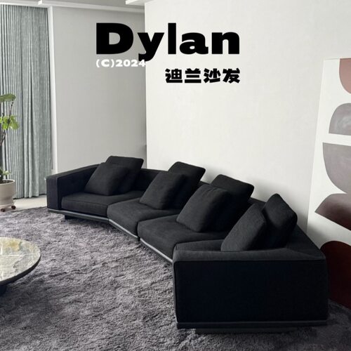 北欧设计师款意大利转角沙发