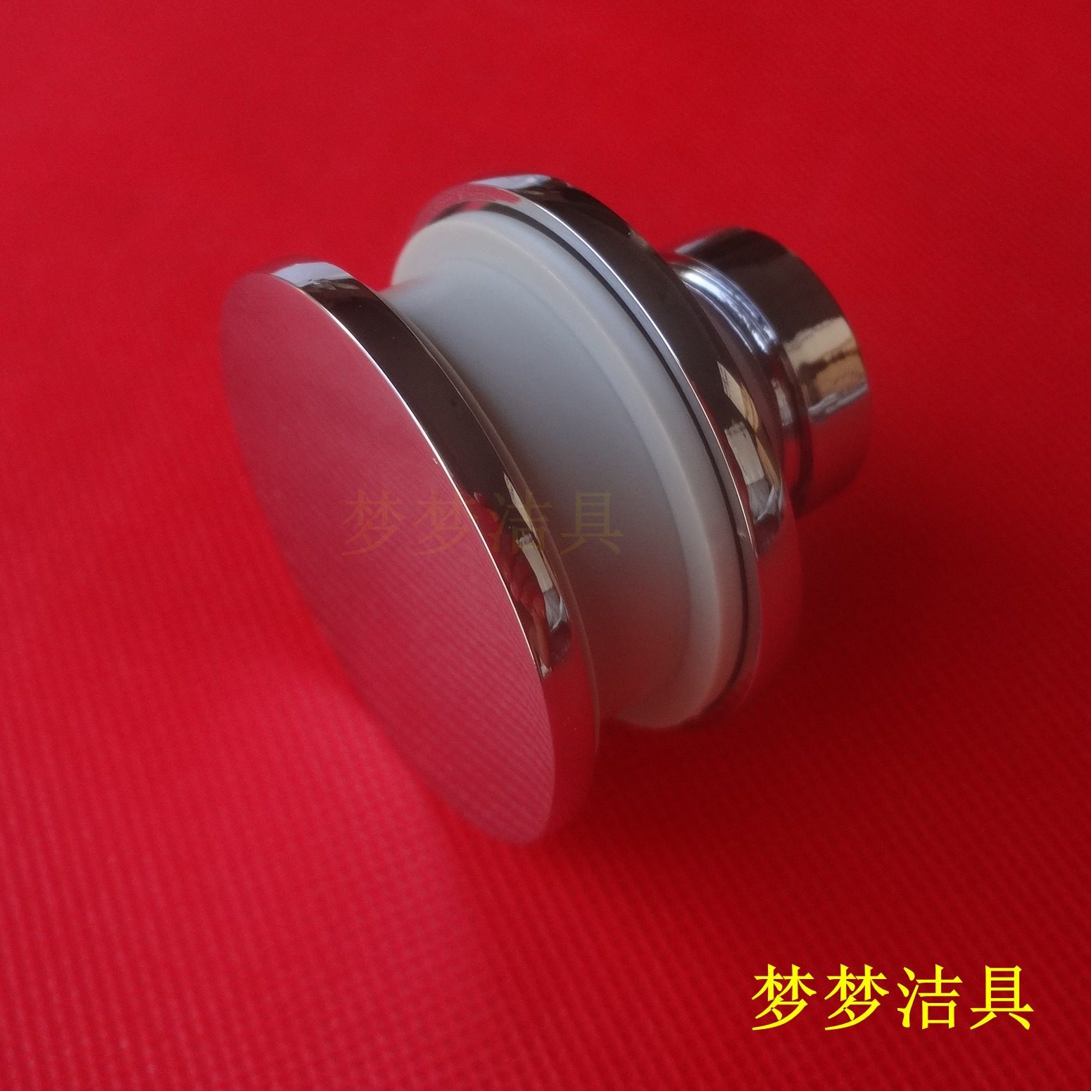 老式淋浴房大凹槽吊轮滑轮