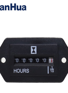 MH-10 DC10-80V仪表计时器用于船上和工厂发动机