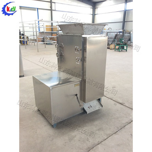 半自动化大蒜分瓣机 立式农用大蒜掰开机 不锈钢材质蒜种分块机