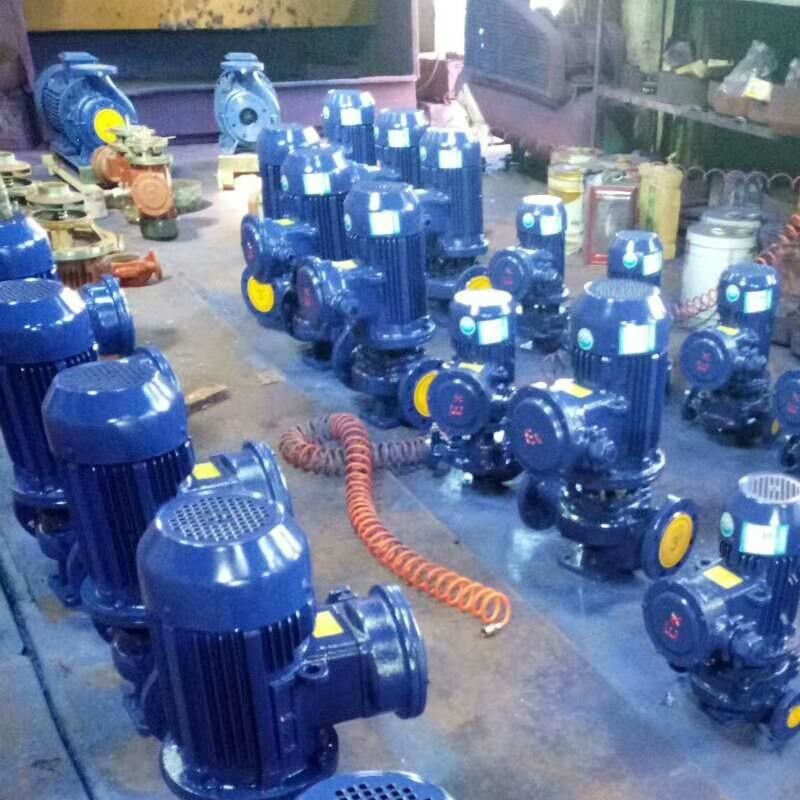 A沂洺 ISG80-200IA管道离心泵增压泵化工泵清水泵热水泵ISGB/IHGB