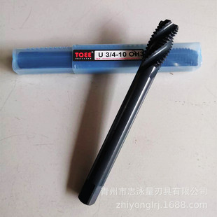 氮化发黑高钴美制加长先端丝锥7/8-9UNC 螺旋3/4-10UNC OH3 150L