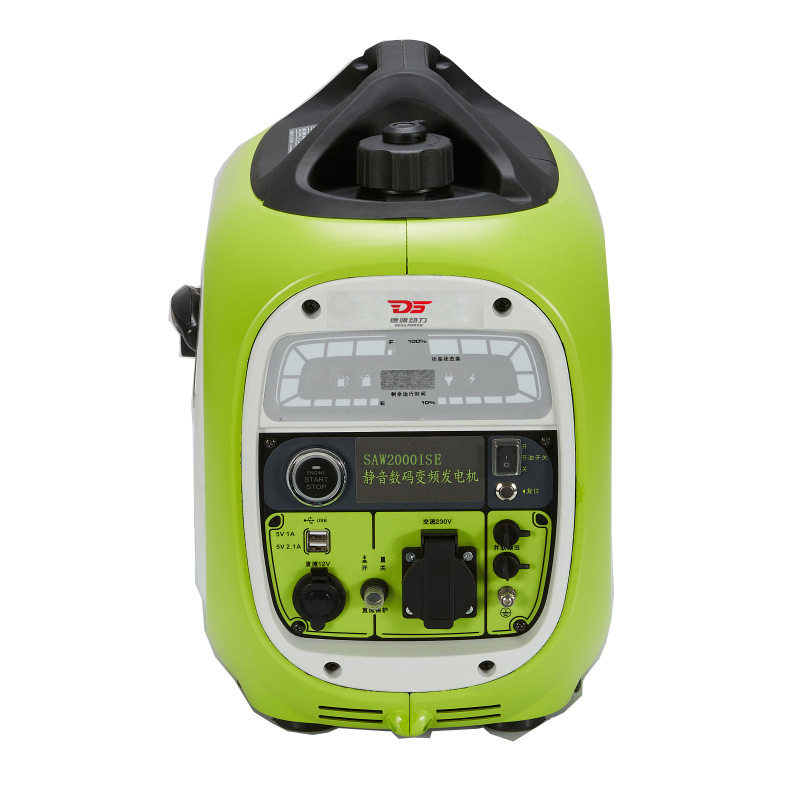 静音款发电机2kw 千瓦数码变频静音汽油小型便携移动发电机 220V