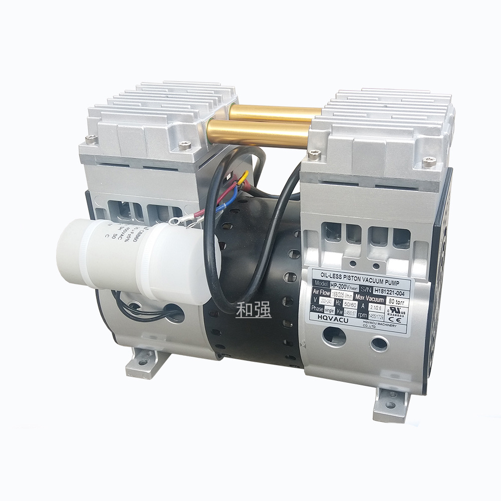 HQVACU真空泵 HP-200V活塞式气泵风泵 自动化电子行业用泵 12立方