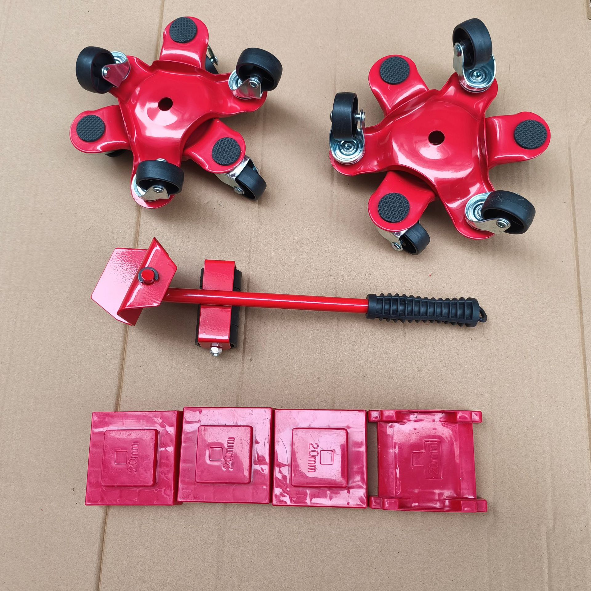 现货9件套新款塑料搬家器 重物搬移器 可移动便携式搬家工具