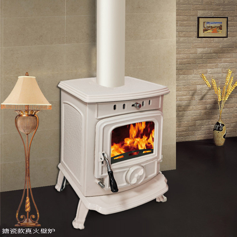 壁炉民宿别墅现代家用燃木真火欧式铸铁壁炉取暖器采暖炉厂家直供