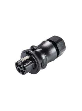 wieland威琅RST20i5系列防水连接器,5芯,公头黑色 96.052.4153.1
