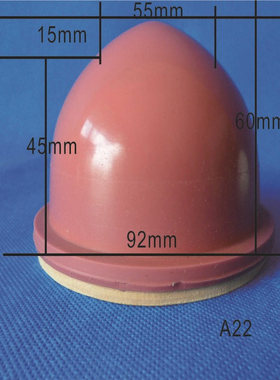 A22红色移印机胶头 移印硅胶头 移印圆形胶头 移印胶头生产厂家